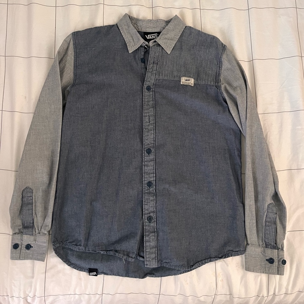 Men’s Vans Long sleeve button up